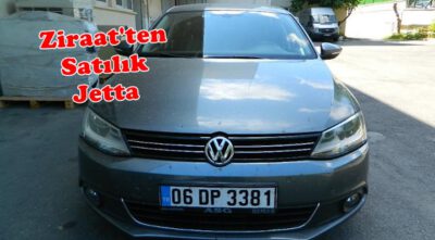 Ziraat Bankasından Satılık 2. El Hacizli Volkswagen Jetta 2012 Dizel