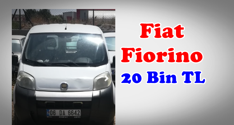 SGK’dan 20 Bin Lira Bedelle Hacizli Fiat Fiorino 