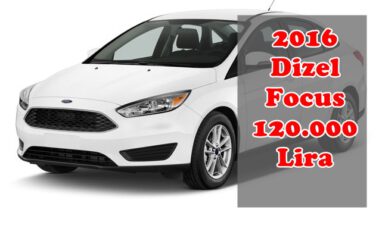 2016 Dizel Otomatik Ford Focus 120 Bin Lira Bedelle İcradan Hacizli Satışa Çıkarıldı.