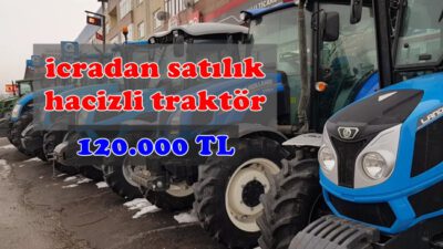 İcra Dairesinden Satılık 2016 Model New Holland Mavi Traktör 120 Bin Muhammen Bedelle Satışta